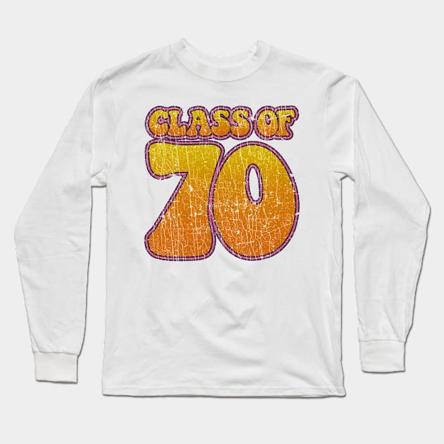 Class of 1970 Long Sleeve T-Shirt by JCD666